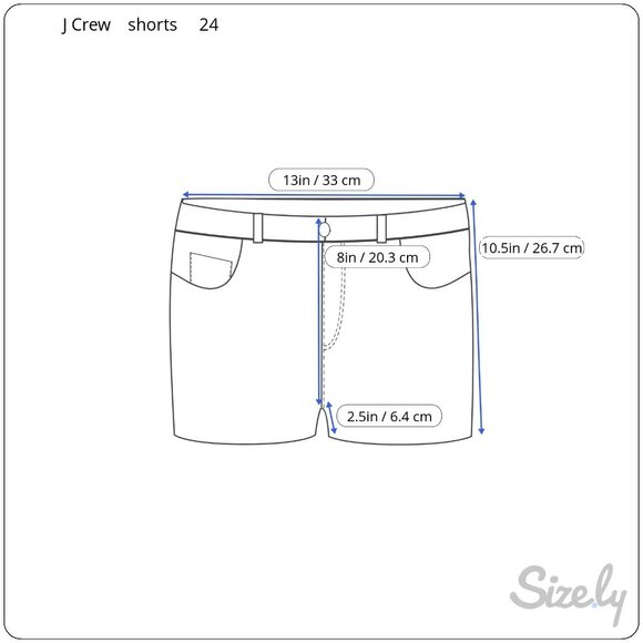 J Crew Shorts Womens Size 24 Cream Denim Cutoff Stretch - Picture 3 of 5